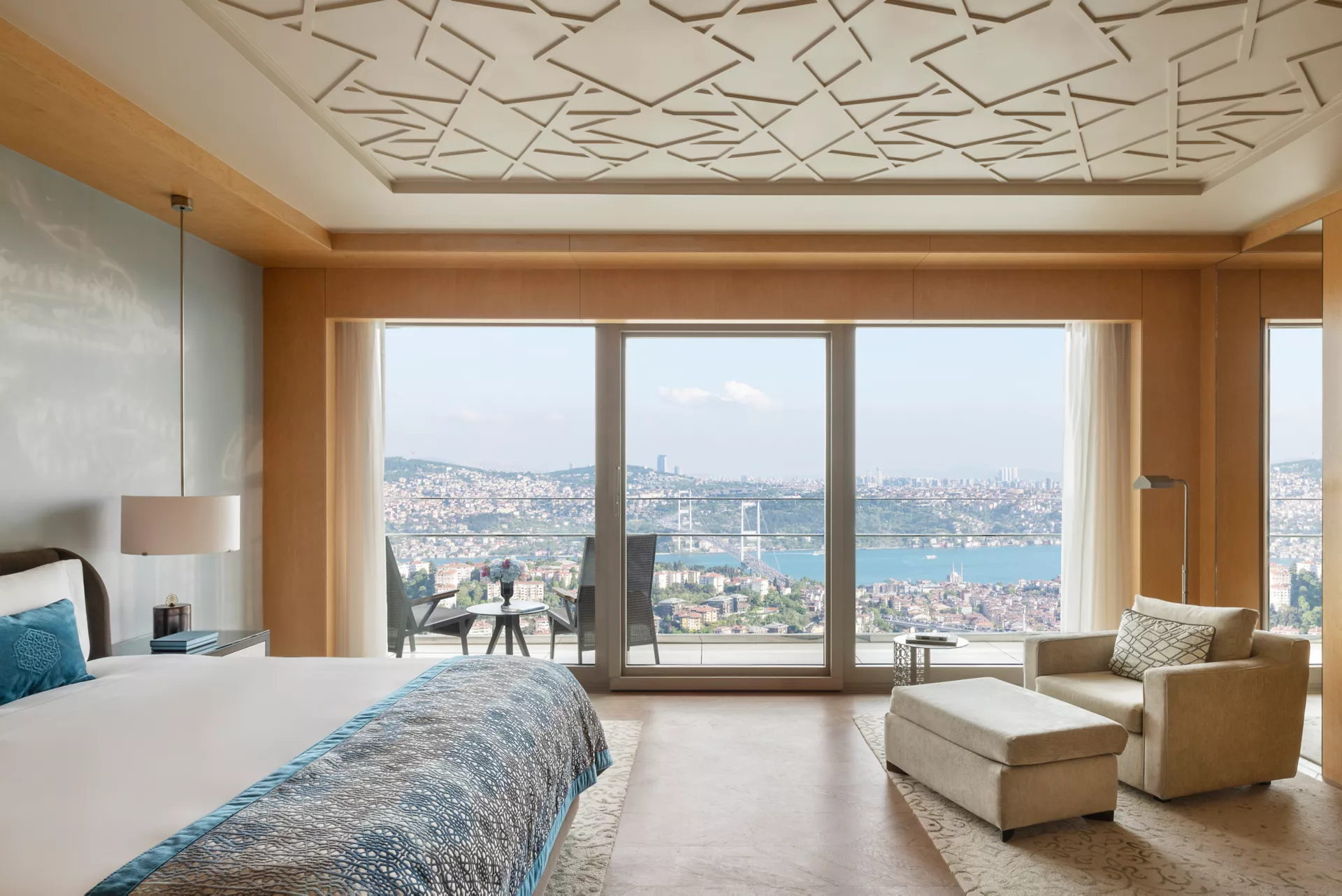 Raffles Istanbul Bosphorus View Room for Recovery